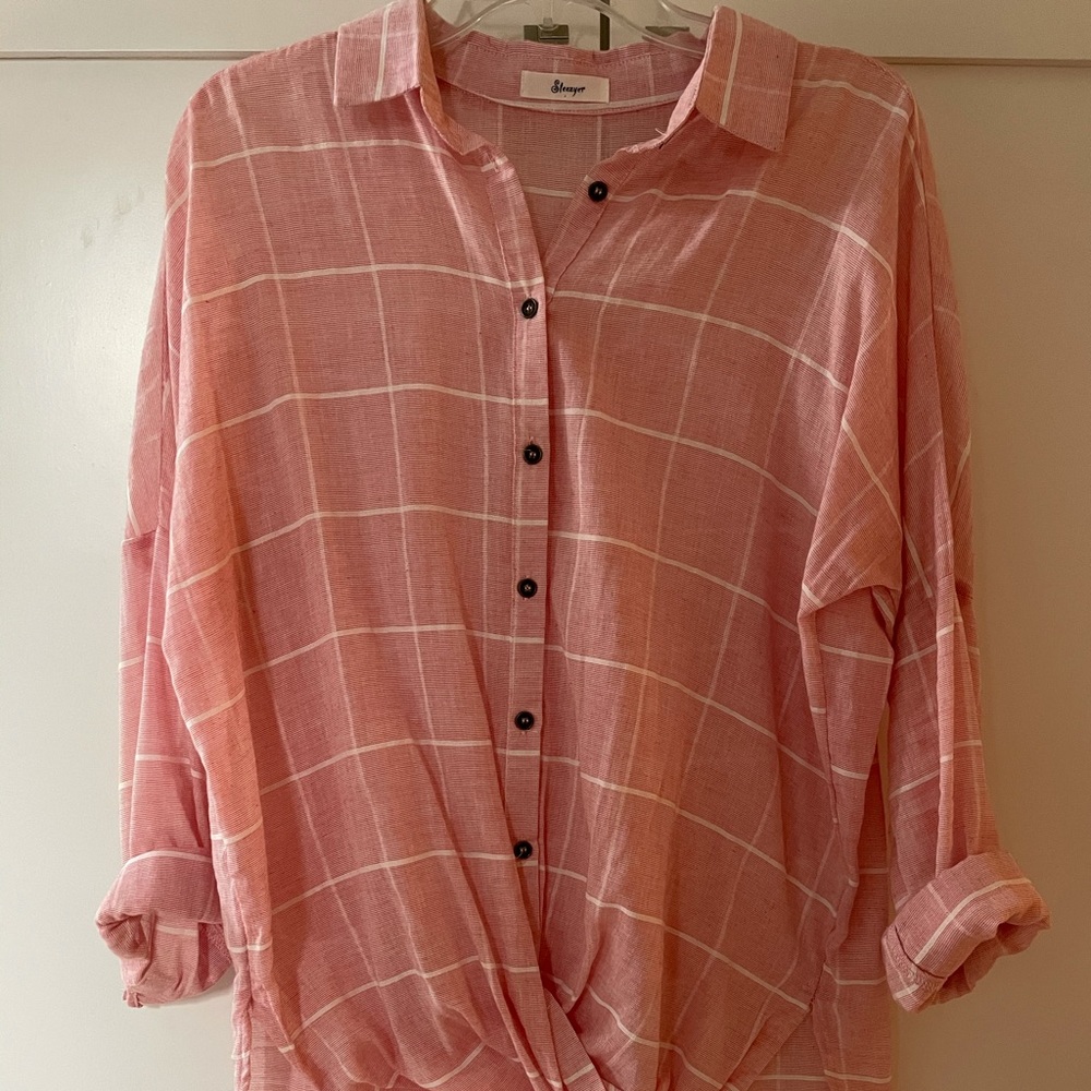 Women’s Size M Knotted Tunic Top